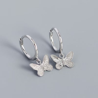 Gold and Silver butterfly huggies